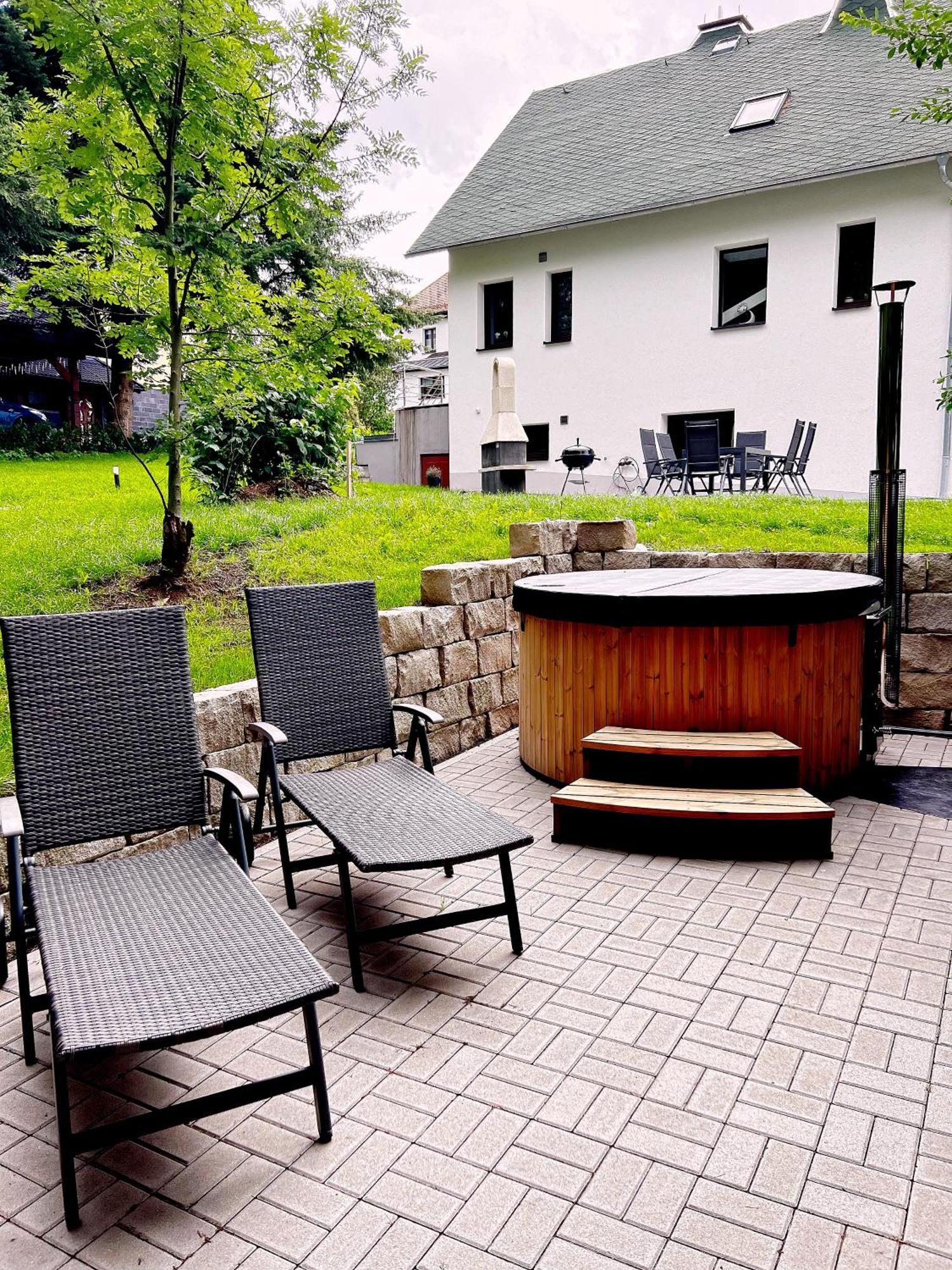 Wellness Am Morgengau Mit Whirlpool Und Sauna Rotterode Экстерьер фото