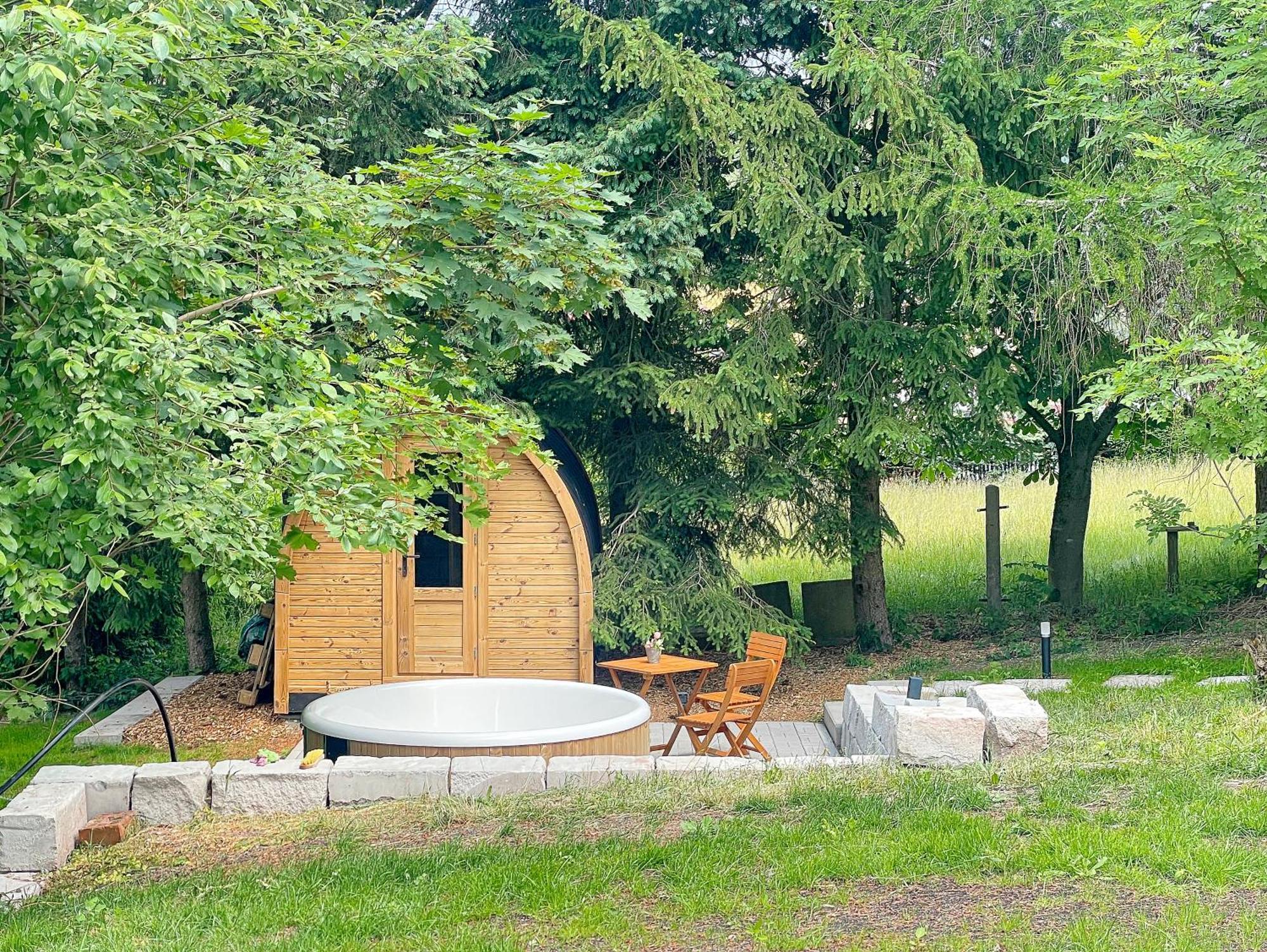 Wellness Am Morgengau Mit Whirlpool Und Sauna Rotterode Экстерьер фото